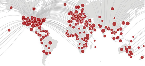 Profiles map.